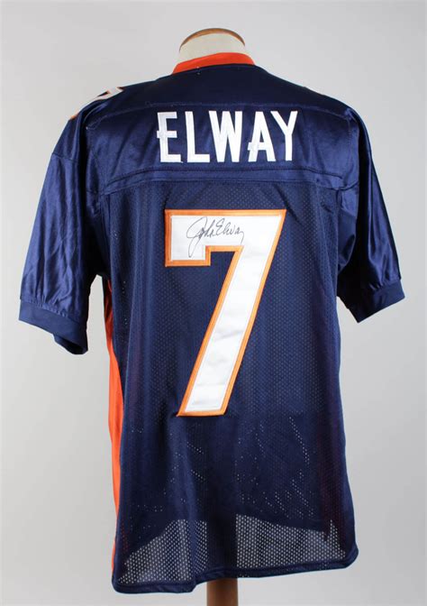 Denver Broncos John Elway Signed Jersey (COA) | Memorabilia Expert