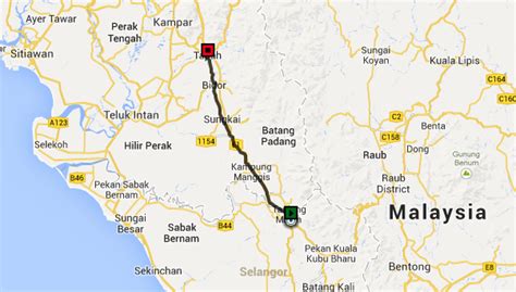 tanjung malim perak map - Jake Wilson