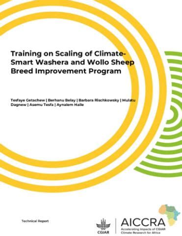 Training on Scaling of Climate-Smart Washera and Wollo Sheep Breed Improvement Program | AICCRA