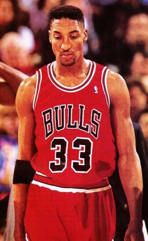 Scottie Pippen - Small Forward - Played for Chicago Bulls (1987-1998), Played for Houston ...