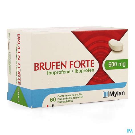 BRUFEN FORTE 600 MG FILMOMH TABL 60 X 600 MG | Apotheek Thiels