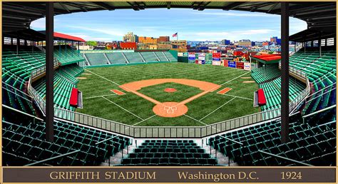 Griffith Stadium 1924 Digital Art by Gary Grigsby - Pixels