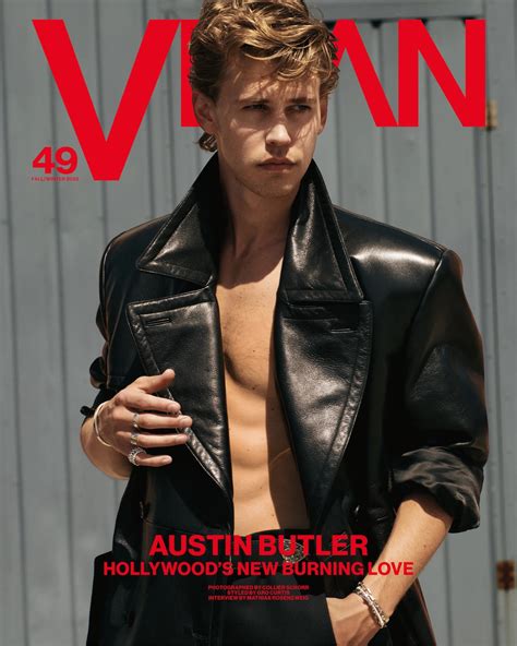 Austin Butler covers VMan Fall/Winter 2022 by Collier Schorr - fashionotography