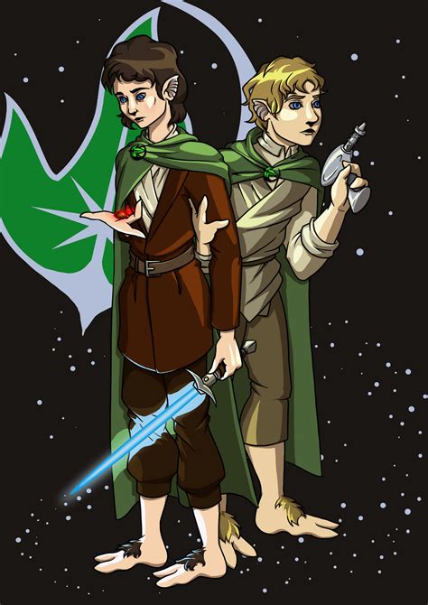 Frodo and Sam by CosmicLuci on DeviantArt