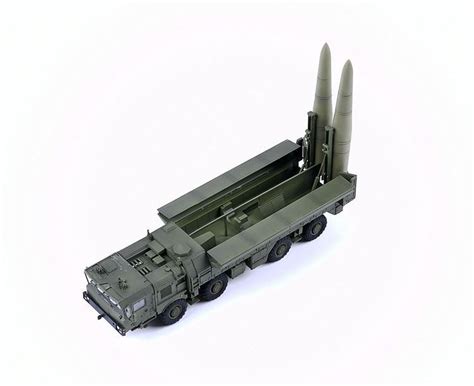 Russian 9K720 Iskander-M Tactical ballistic missile MZKT chassis Model ...