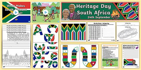 Heritage Day Activities For School - Bumper Pack - Twinkl