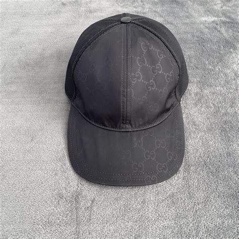 Gucci Men's Black Hat | Depop