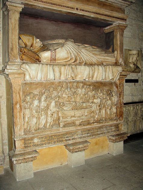 Reproduction of the Tomb of Pope Gregory XI in the Northern Sacristy of ...