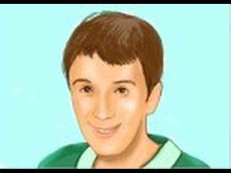 How to draw Steve from Blue\'s Clues - YouTube