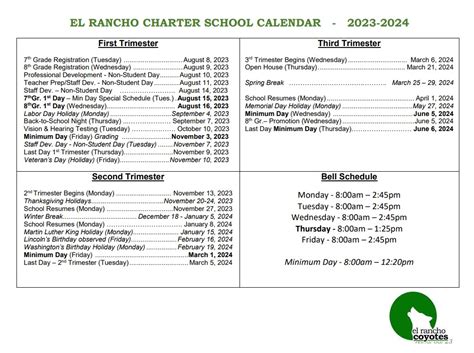 New Home - El Rancho Charter School