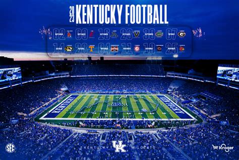 LOOK: 2023 Kentucky Football Schedule Poster Revealed - On3