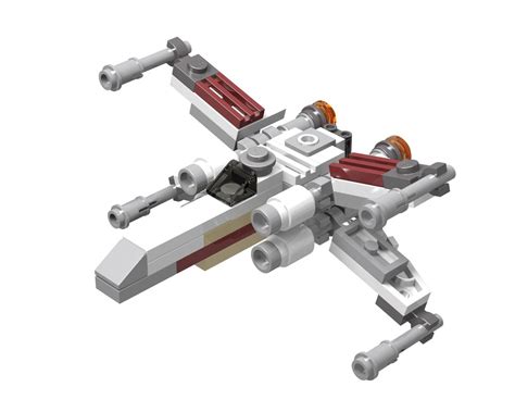 LEGO Set 30051-1 X-wing Fighter - Mini (2010 Star Wars) | Rebrickable - Build with LEGO