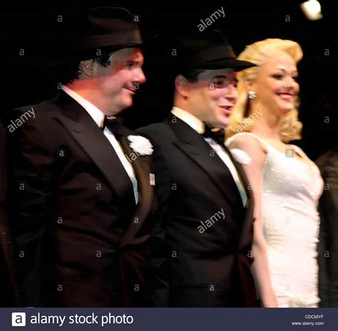 K34746ML .CURTAIN CALL AT THE PRODUCERS NATHAN LANE AND MATTHEW ...