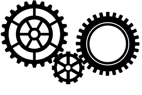 Clipart Gear White Background - img-mathematical
