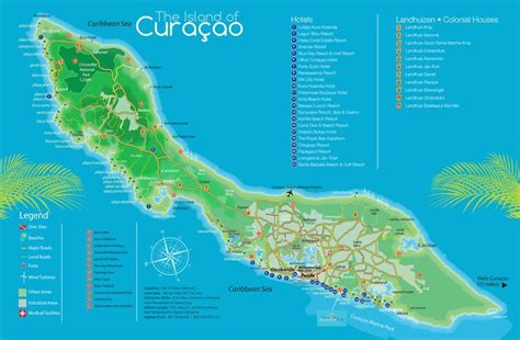 Map of Curaçao | Explore the Best Island Guide