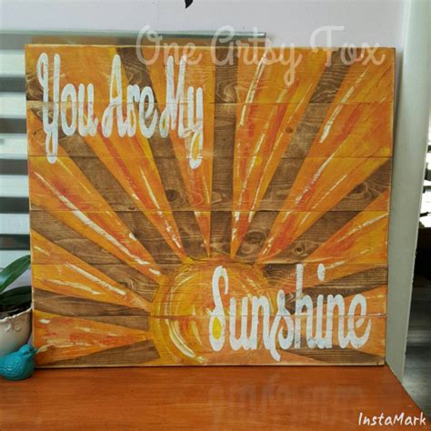 You Are My Sunshine Wall Art | aftcra