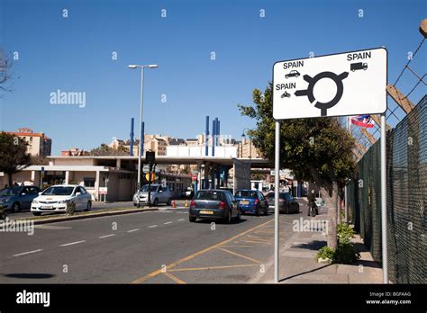 Gibraltar spain border hi-res stock photography and images - Alamy