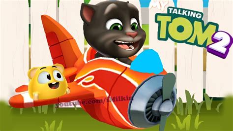 My Talking Tom 2 - Gameplay Part 2 (Android iOS) NEW GAME by Outfit7 Mini Games - YouTube