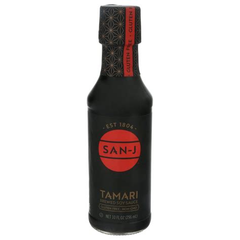 San-J Tamari Gluten Free Soy Sauce - Shop Soy Sauces at H-E-B