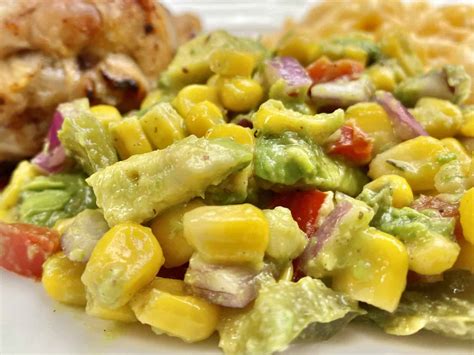 Corn and Avocado Salad - The Cardiac Cuisine