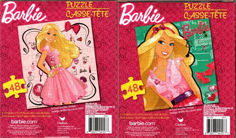 Barbie - 48 Pieces Jigsaw Puzzle v2 (Set of 2)