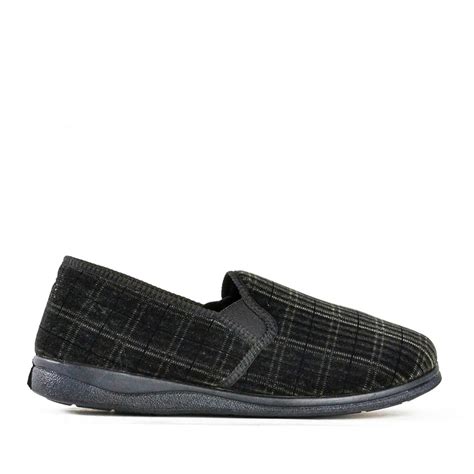 Bata Men's Champion Comfort Slippers - Black | BIG W