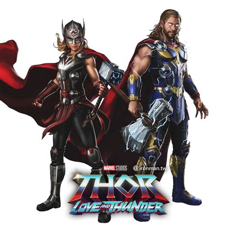 The Promo Art for Upcoming Thor Love and Thunder movie. I love this looks. : Marvel