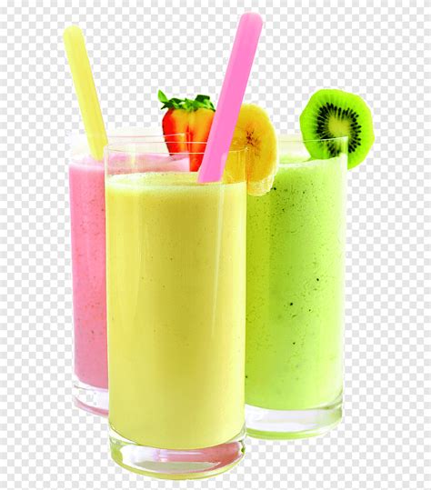 Three variety of flavor juices, Smoothie Milkshake Juice Raw foodism ...