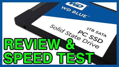 WD Blue 1TB Internal SSD Testing, Review & Install Guide - YouTube