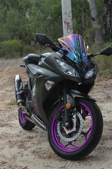 Kawasaki Ninja Purple