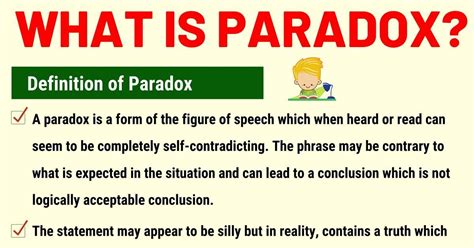 Paradox Definition In Literature - definitionjulb