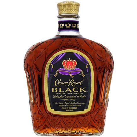 Crown Royal Black Blended Canadian Whisky, (90 Proof) (750 ml) - Instacart