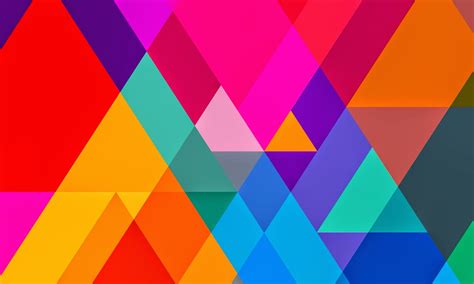 Abstract Triangles Wallpapers