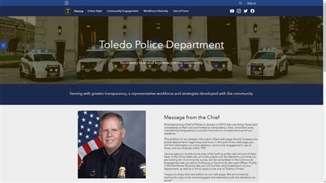 Toledo Police Department opens transparency website | WNWO