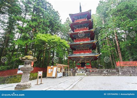 Nikko Toshogu Shrine Temple in Nikko at Autumn. Editorial Photo - Image of architecture, nikko ...