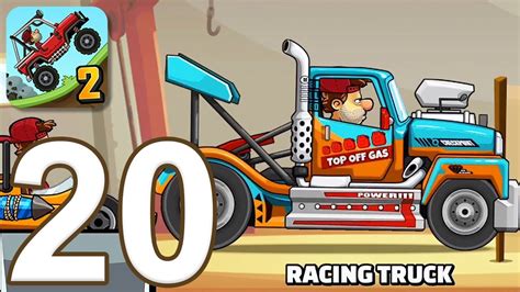 Hill Climb Racing 2 - Gameplay Walkthrough Part 20 - Racing Truck (iOS, Android) - YouTube