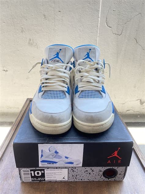 Nike Air Jordan 4 Retro Military Blue | Grailed