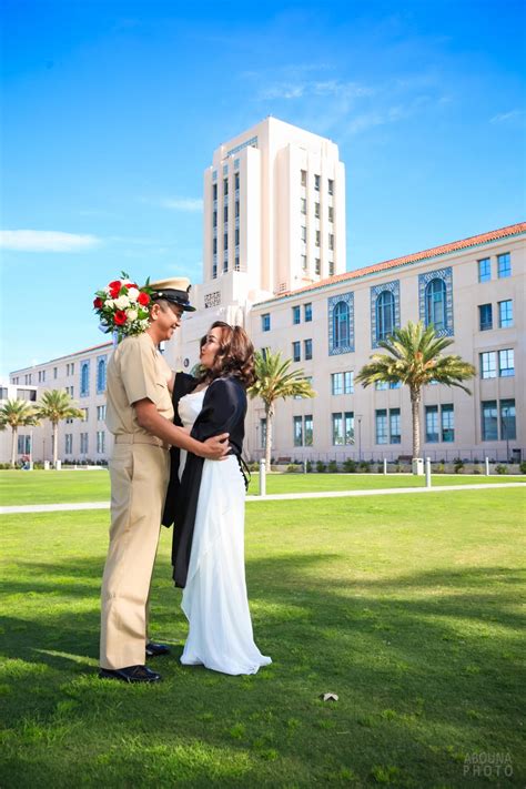 A Fun 30 Minute Courthouse Wedding in San Diego for Mary and Lester ...