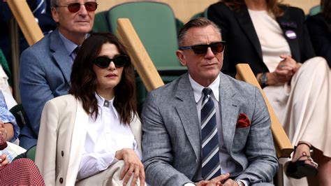 The hardest serve at the Wimbledon final: Daniel Craig and Rachel Weisz | British GQ