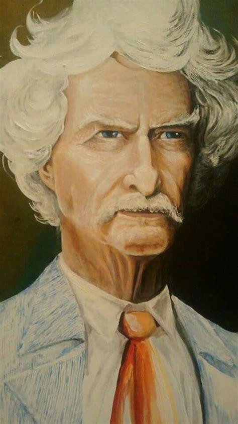 Mark Twain Portrait | Portrait, Male sketch, Artist