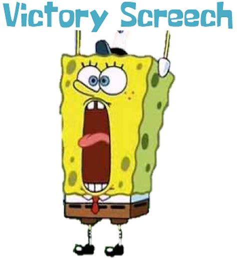 "Spongebob Victory Screech" Posters by marcoriccione | Redbubble