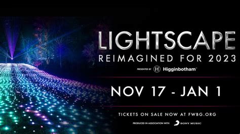 Lightscape 2023 | Fort Worth Botanic Garden | November 17, 2023