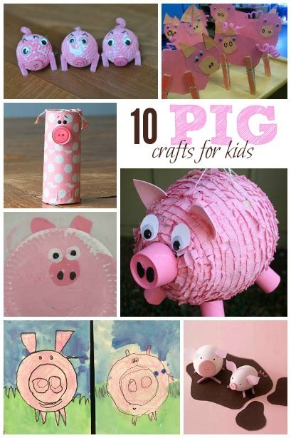 Pig-Crafts-for-Kids.jpg (409×614) | Pig crafts, Crafts for kids, Crafts