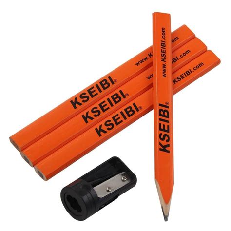 Carpenter's Pencil Set 5PCS | Contractor's Tools | KSEIBI