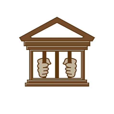 building of jail or prison logo icon vector illustration design 5501128 Vector Art at Vecteezy