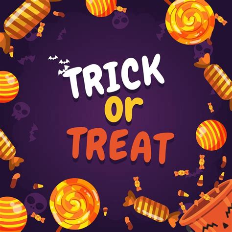 Trick or Treat Halloween Background 3426487 Vector Art at Vecteezy