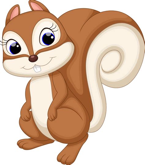 Download Cuteness Squirrel Illustration Cartoon PNG Image High Quality ...