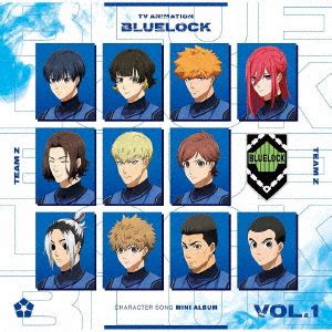 TEAM Z - BLUE LOCK CHARACTER SONG MINI ALBUM VOL. 1 - Japanese CD ...