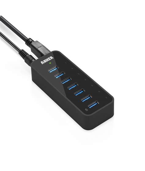 Anker - 7-Port Powered USB 3.0 Hub - DentalStore123.com