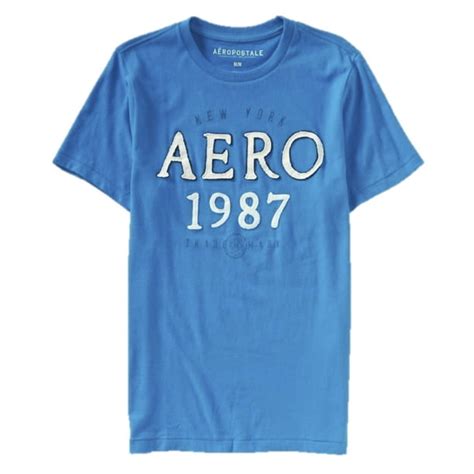 Aeropostale - Aeropostale Men's AERO 1987 Logo T-Shirt - Walmart.com - Walmart.com